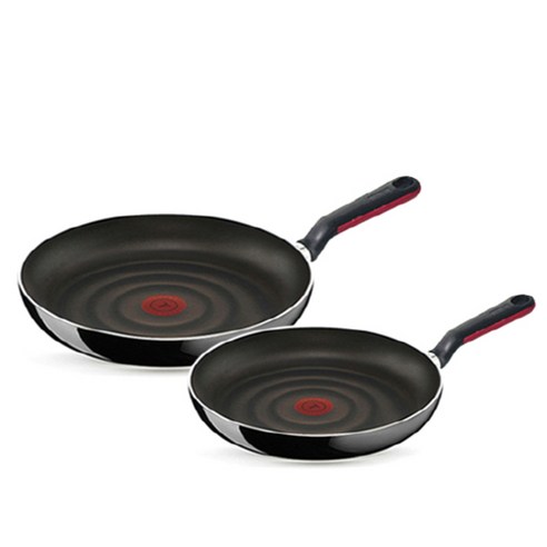 테팔 컴포트 그립 프라이팬 2p 세트, 1세트, 프라이팬 22cm + 28cm