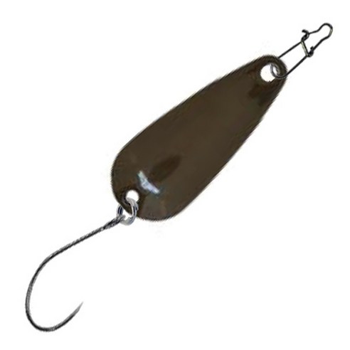 다미끼 피카 스푼 루어 B TYPE, 022 DARK BROWN, 2.2g