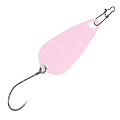 다미끼 피카 스푼 루어 B TYPE, 001 LIGHT PINK, 3.5g