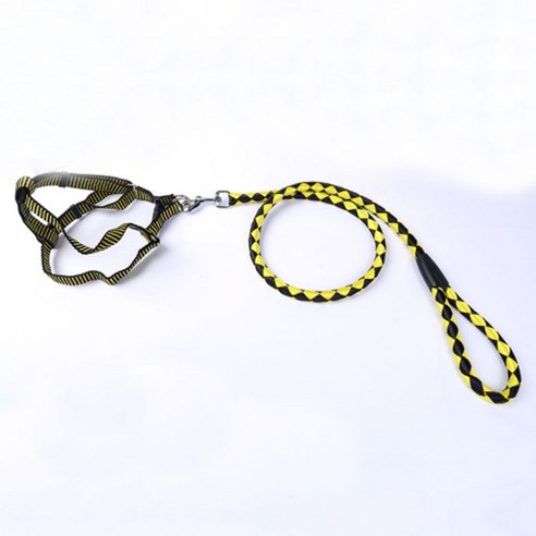 핑크망고 체크 컬러 반려동물 몸줄 1.5cm, B, 1개