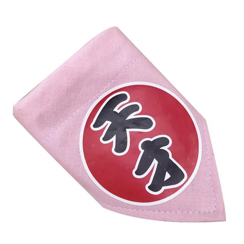 펫코디 니폰풍 반려동물 스카프 XS, 핑크(2), 1개
