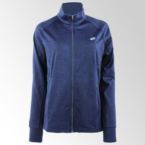 [LOTTOSPORT] 여성 슬러브 멜란지 트레이닝복 자켓 / LQCL-WLL20_NV 95 NV(NAVY)