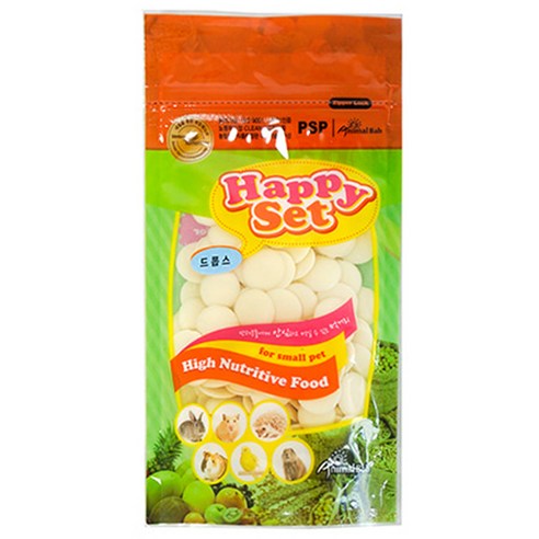 애니멀밥 소동물 해피세트 드롭스, 80g, 1개