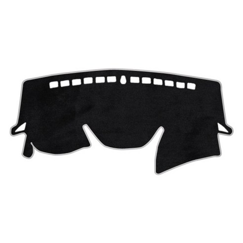 카템 펠트 라텍스 논슬립 대쉬보드커버 현대, i40왜건, 살룬(센터 무), 블랙 + 화이트 테두리
