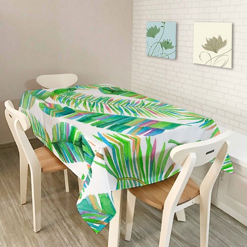아울리빙 싱그러운 주방 테이블커버, B, 150 x 210 cm