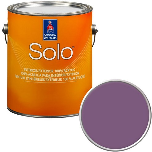 셔윈윌리암스 솔로 저광페인트 1L, SW6838 Vigorous Violet, 1개