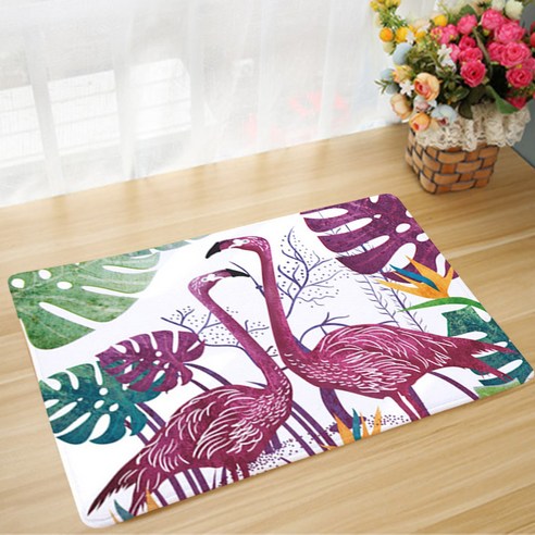 스윗리빙 플라밍고 주방다용도 발매트, 11