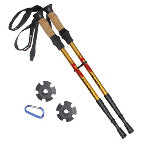 Mountain  Auto Camping Stick  登山裝備  Climbing Stick  Climbing Stick  登山杖  登山杖  Backpacking  4-Stick