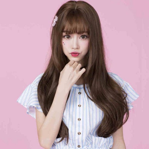 파티복닷컴 통가발, GB0022 브라운, 1개