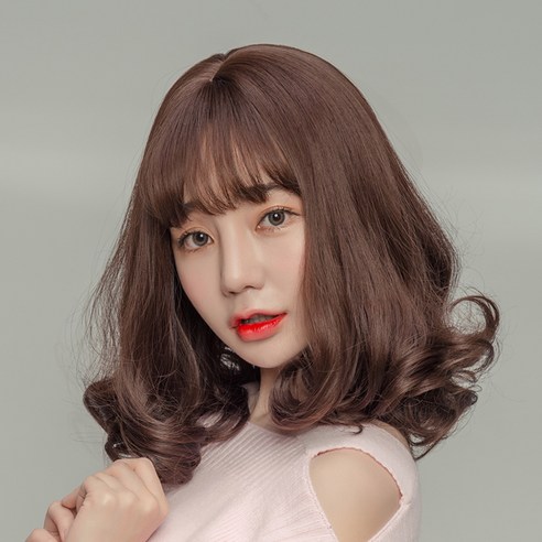 파티복닷컴 통가발, GB0016 적갈색, 1개