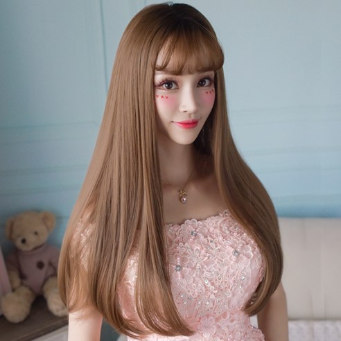 파티복닷컴 통가발, GB0006 스위트브라운, 1개