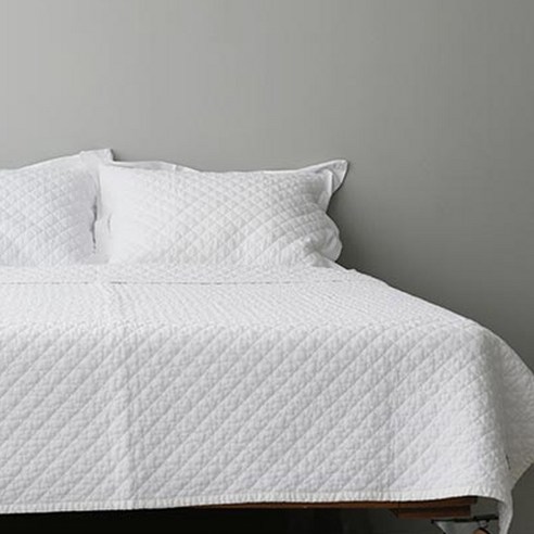보웰 워싱 내츄럴 콜렉션 토미 퀼트 누비 이불, 화이트