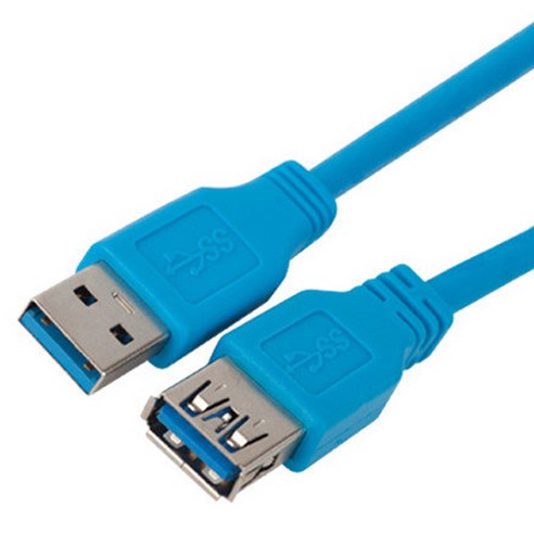 라인업시스템 USB 3.0 A형 연장 케이블 LS-USB3.0-AMAF, 1개, 1m