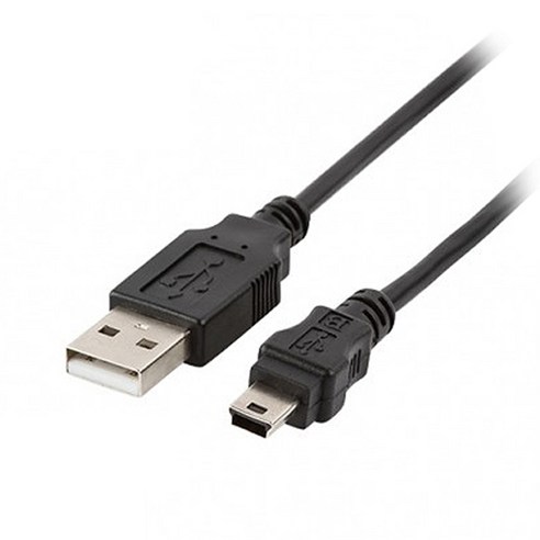 디지털 기기 연결을 위한 편리하고 신뢰할 수 있는 USB 2.0 미니 5핀 케이블