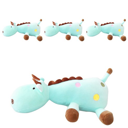 블럭마트 공기정화 습도조절 숯 먹은 사슴 차량용 탈취제 민트, 1개입, 4개