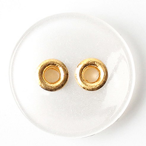 동화상가몰 와이셔츠 단추 1 11.5mm, 3 골드투명돼지, 20개입
