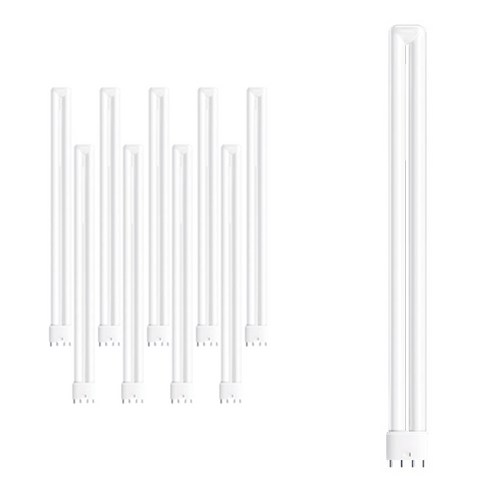 오스람 FPL 콤팩트 형광램프 32W DULUX L 32W 10p, 전구색, 10개