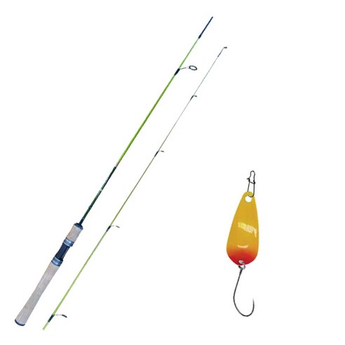 원다 루어낚싯대 예그린 562UL 스피닝 + 다미끼 메탈지그& 피카스푼 B TYPE 3.5g, 004 SUNRISE