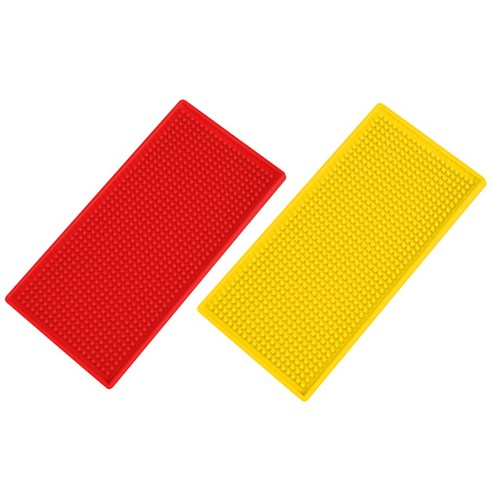 블럭마트 주방 드라잉매트 식기 컵 건조매트 30 x 15 x 1 cm, 랜덤 발송, 2개입