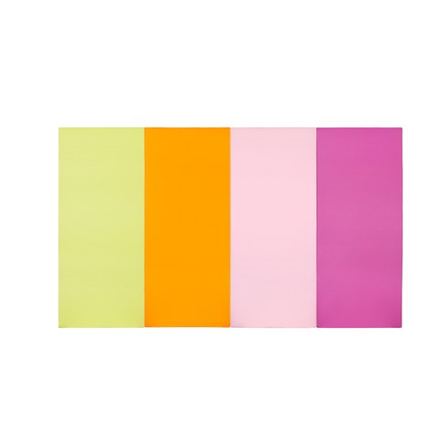 퍼니존 퍼니테라피 피스타치오비비드 시리즈 3 유아폴더매트, 피스타치오 + 오렌지 + 베이비핑크 + 핫핑크