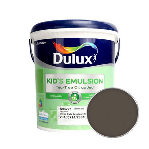 듀럭스 키즈에멀전 무광 페인트 3L, Elegant Leather