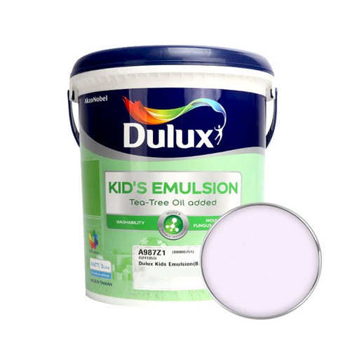 듀럭스 키즈에멀전 무광 페인트 3L, Fleur de Lis