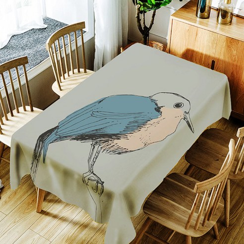 스토어33 힐링타임 방수 식탁보, G, 150 x 210 cm