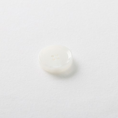 HR빅버튼 덴마크 단추 23mm, 화이트, 12개입