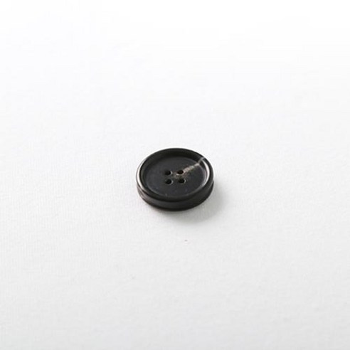HR빅버튼 랭킹 단추 25mm, 블랙, 12개