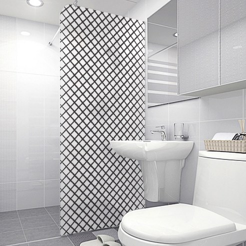 디자인수풀 북유럽 스타일 샤워 윈도우 시트지, SW715
