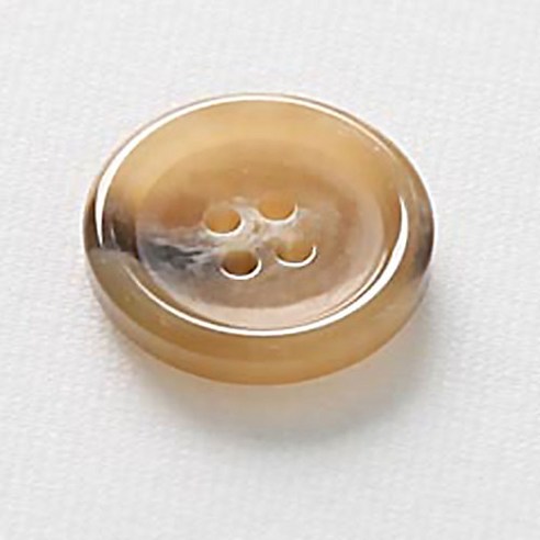 HR빅버튼 세븐틴 단추 21mm, 라이트베이지, 4개입