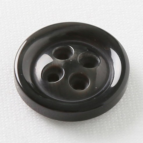 HR빅버튼 아우디 단추 25mm, 블랙, 4개입