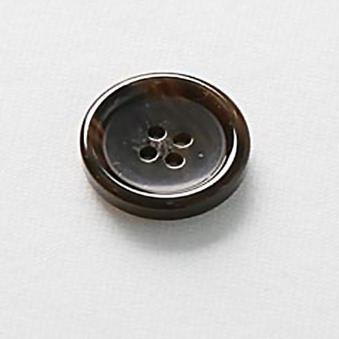HR빅버튼 세븐틴 단추 21mm, 다크브라운, 8개입