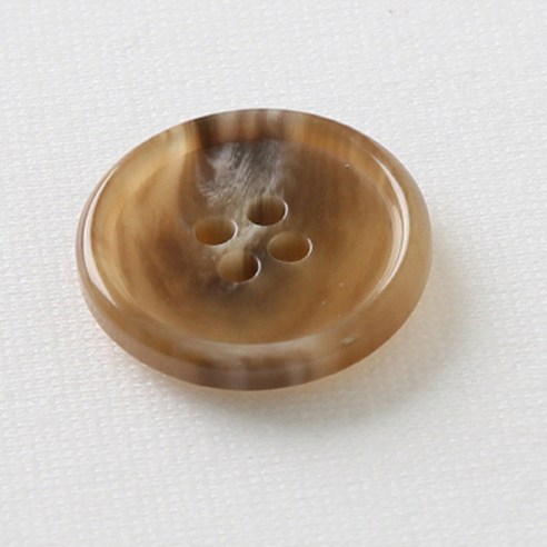 HR빅버튼 이프 단추 21mm, 진 베이지, 12개입