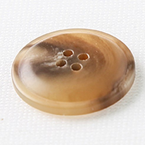 HR빅버튼 티볼리 단추 21mm, 무광 베이지, 8개입
