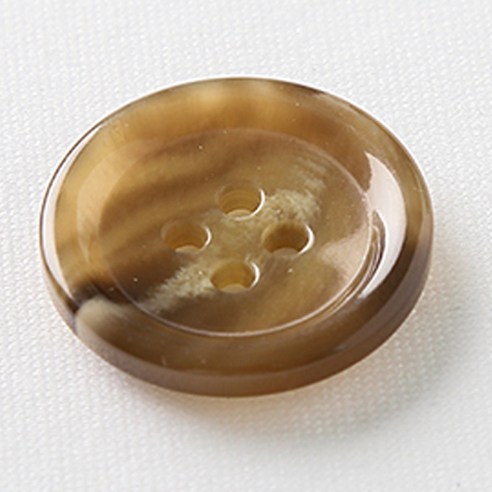 HR빅버튼 메신져 단추 30mm, 다크베이지, 12개입