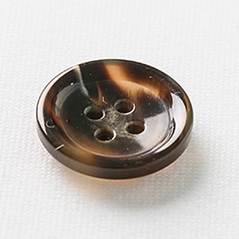 HR빅버튼 메신져 단추 23mm, 브라운, 8개입