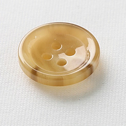 HR빅버튼 메신져 단추 23mm, 연베이지, 8개입