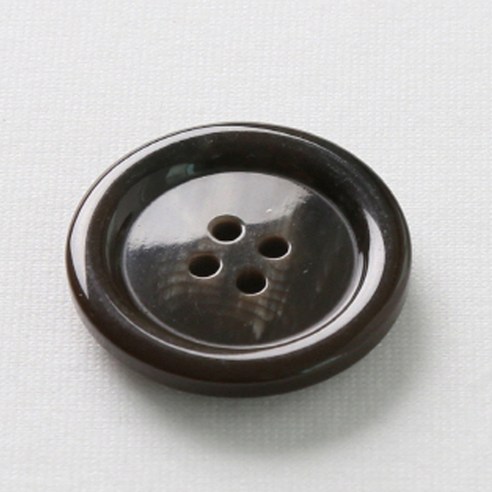 HR빅버튼 플러스 단추 28mm, 다크브라운, 12개입