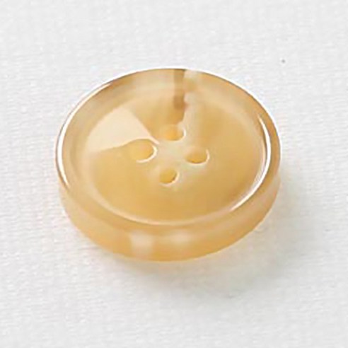 HR빅버튼 루킹 단추 15mm, 연 베이지, 8개입