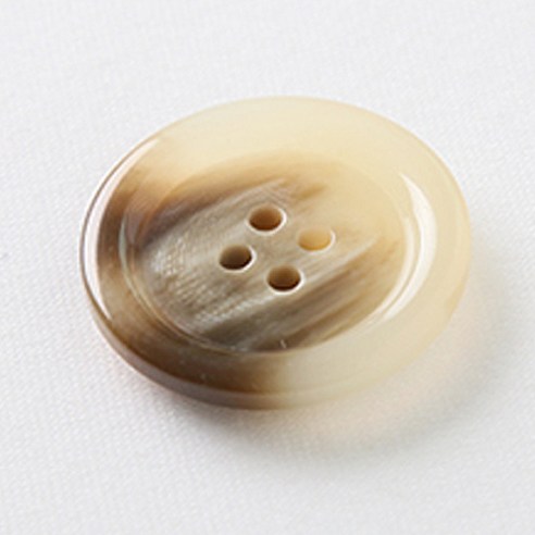 HR빅버튼 플러스 단추 28mm, 아이보리, 4개입