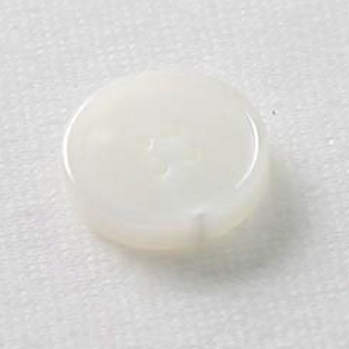 HR빅버튼 루킹 단추 18mm, 화이트, 12개입