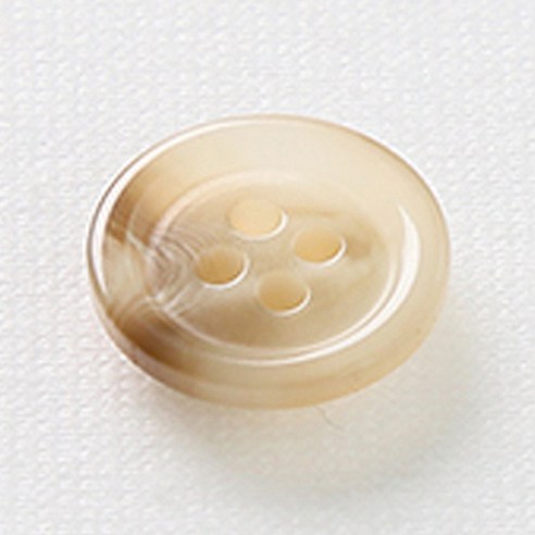HR빅버튼 플러스 단추 18mm, 아이보리, 4개입