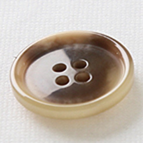 HR빅버튼 마니 단추 21mm, 브라운, 8개입