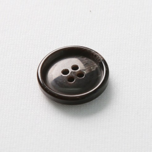 HR빅버튼 아이젠 단추 23mm, 다크브라운, 8개입