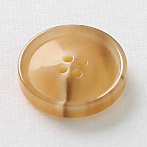 HR빅버튼 루킹 단추 23mm, 연 베이지, 4개입