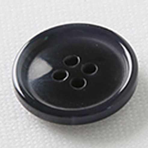 HR빅버튼 마니 단추 18mm, 네이비, 12개
