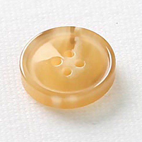 HR빅버튼 루킹 단추 18mm, 연 베이지, 12개입