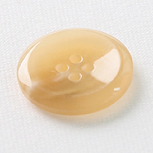 HR빅버튼 천사테 단추 28mm, 라이트베이지, 8개입