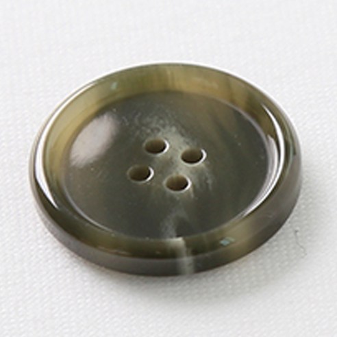 HR빅버튼 MD 단추 28mm, 카키, 12개입